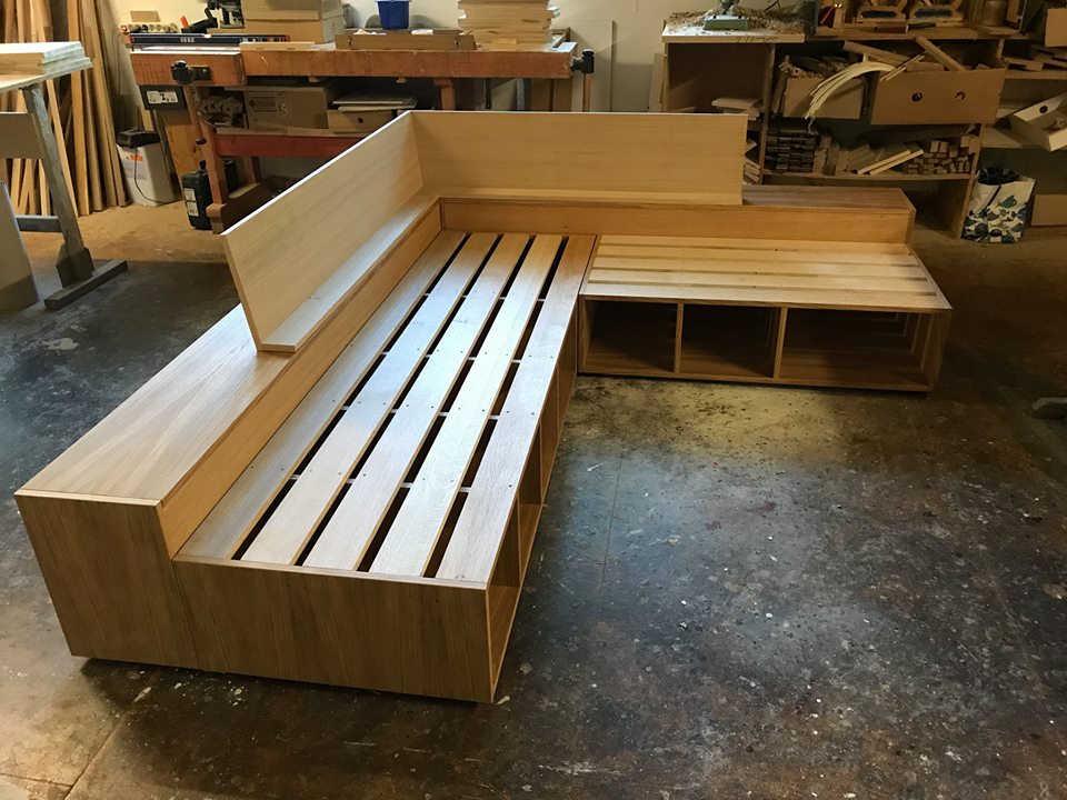 Sofa mit Stauraum Tudock