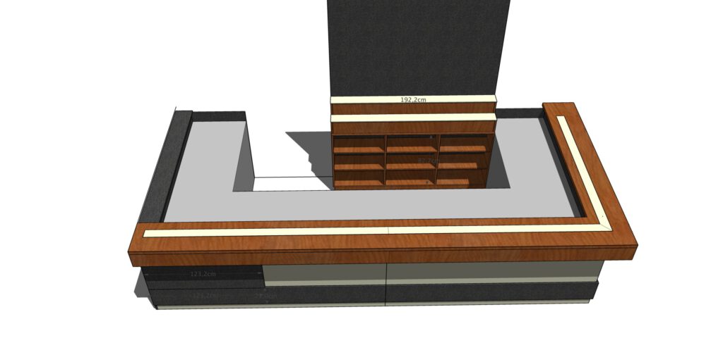 Tresen Entwurf Planung