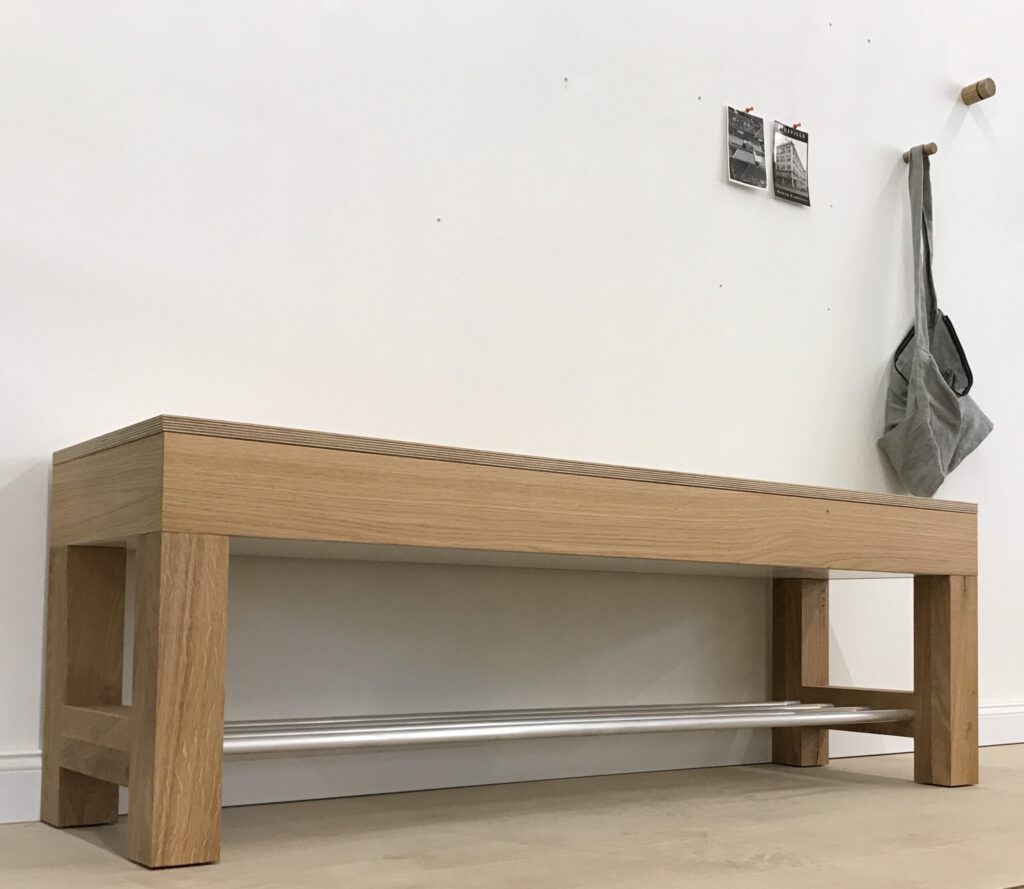 Schuhbank Eiche