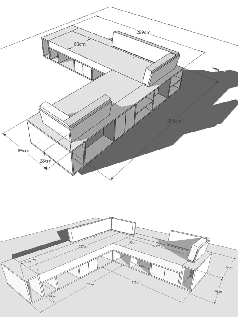 Sofa Tudock 196 Planung