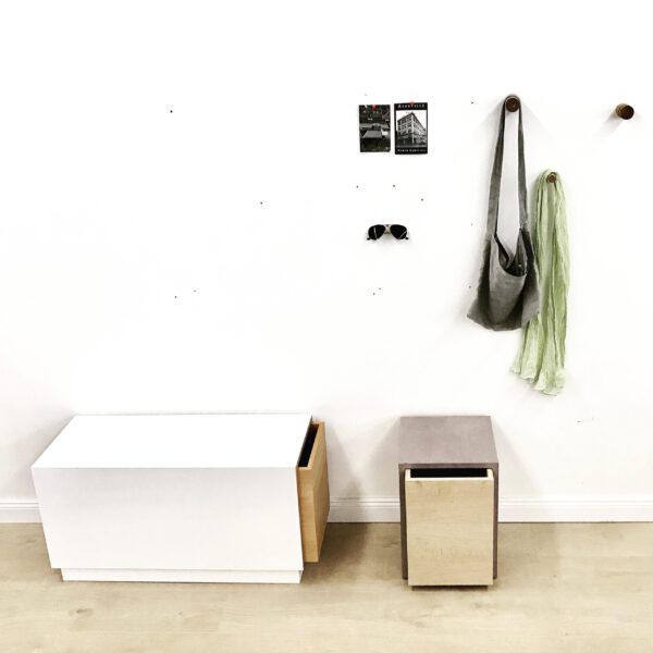Hocker mit Stauraum Mortimer