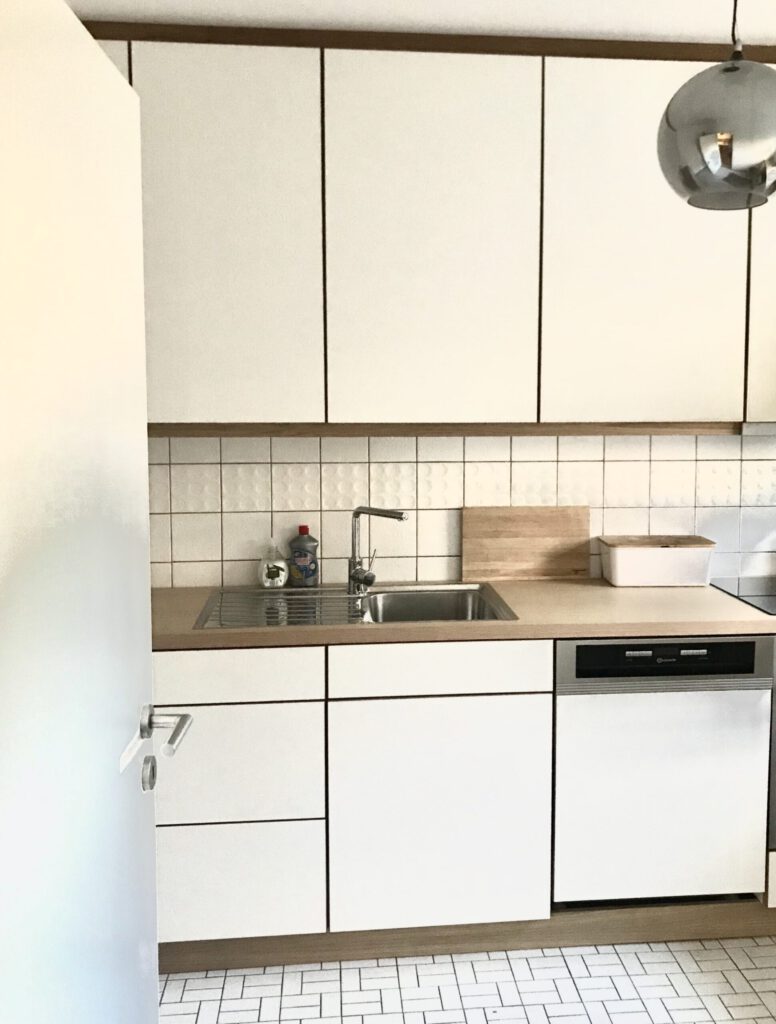 Küche weiß Eiche