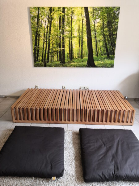 Ausziehbett Yin Yang Buche