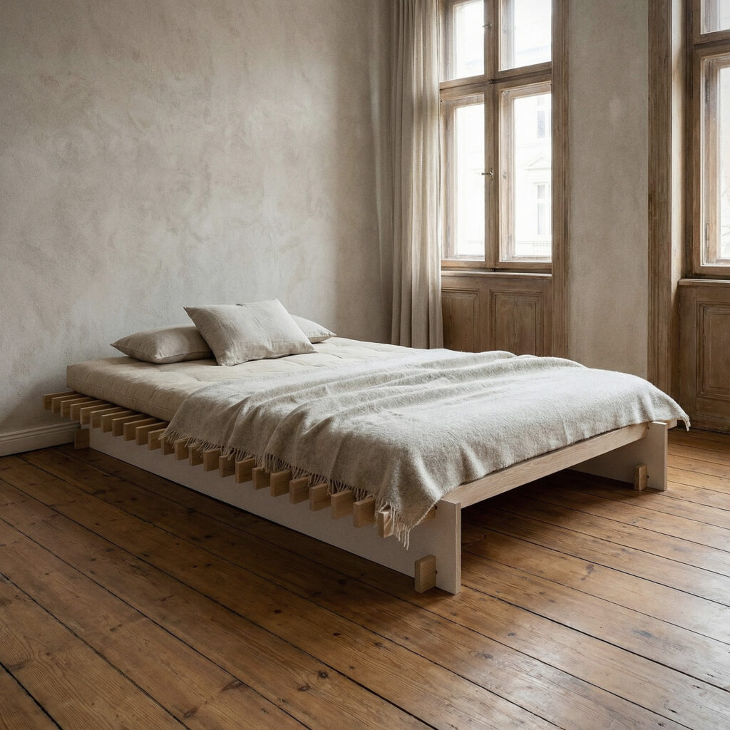 Futonbett Jakiko Ambiente, mit Futon, Kissen und Decke