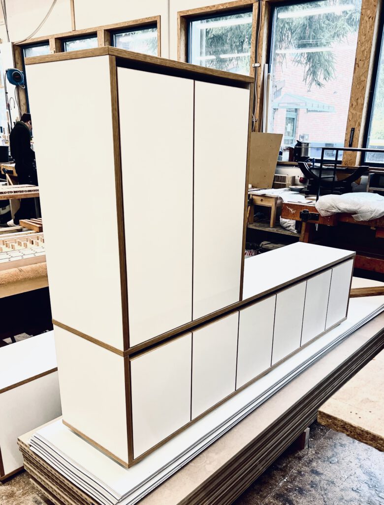 Schuhbank Scott 175 in der Werkstatt
